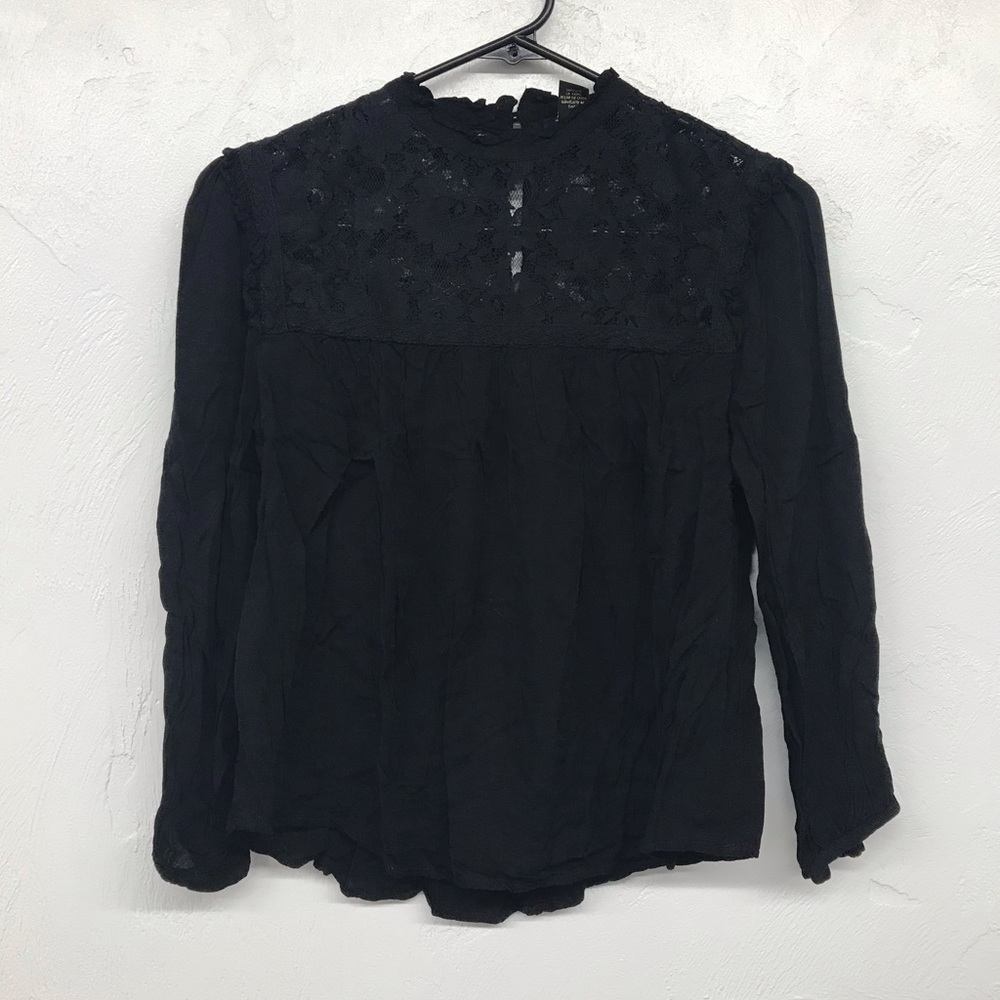 Black Forever 21 Blouse